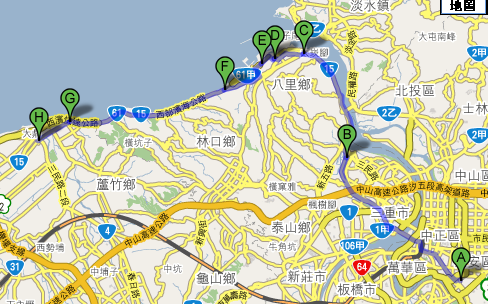 20090802不帶錢曠西海岸_路線圖-2_第一天.png