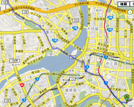 20090802不帶錢曠西海岸_路線圖-4_第一天.png