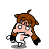 猴子嚇到.gif
