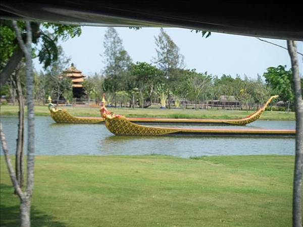 泰國72府縮影公園的船