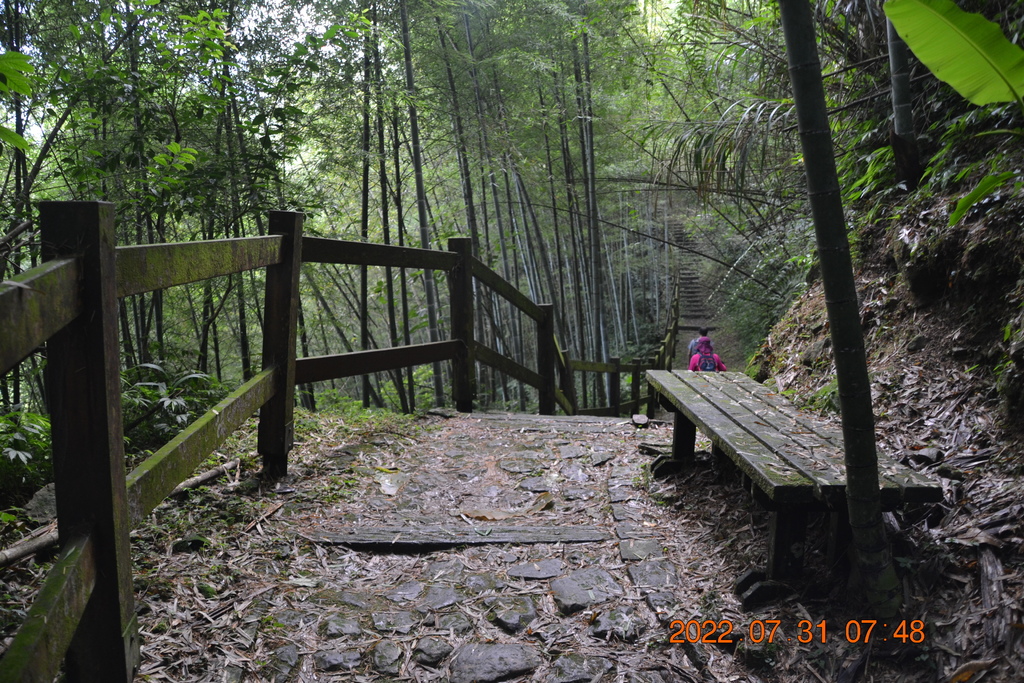 嘉義出水坑步道、篤鼻山、清園山北峰、清園山(四大天王山)、知