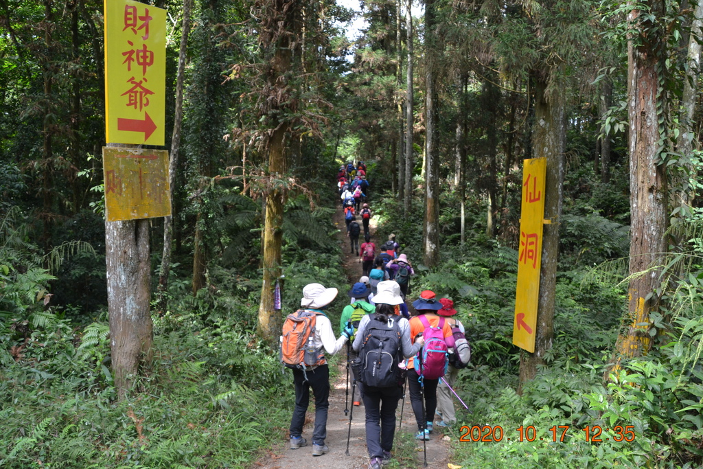 新竹北埔五指山登山步道