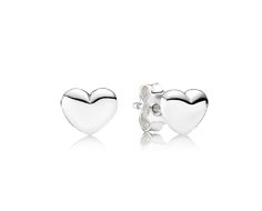 Heart silver stud earring 單購1580元