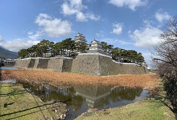 九州完結篇 9 島原城梅花滿開 搭遊輪餵食海鷗回熊本 呼米 ふみ 的部落格 痞客邦