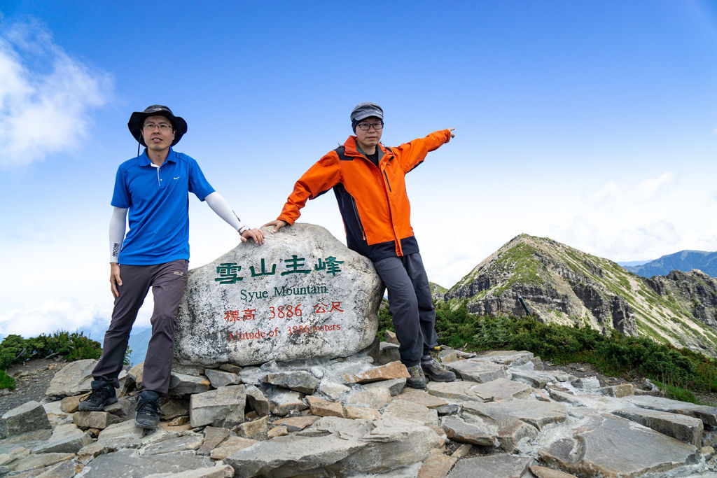 180728-0729 [百岳] 雪山主東下翠池+北稜角