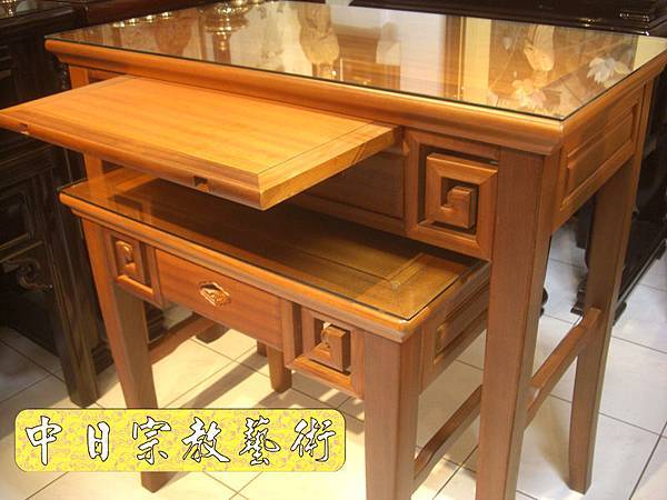 M4306.柚木八字佛桌神桌供桌.JPG