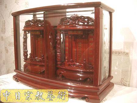 E4502.花梨木雙柱雙姓祖龕(1尺紫檀).JPG E4502.花梨木雙柱雙姓祖龕(1尺紫檀).JPG