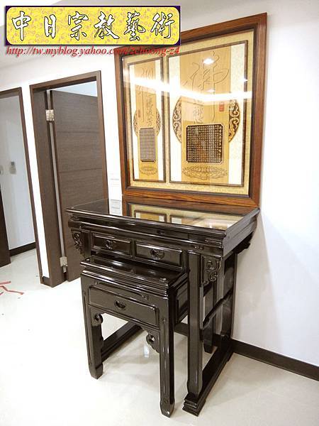 M5601.黑紫檀神桌佛桌3尺6寬(神桌腳與桌面可拆解).JPG M5601.黑紫檀神桌佛桌3尺6寬(神桌腳與桌面可拆解).JPG