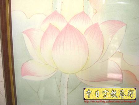 C5406.祖先神桌公媽聯對 祖德(仿古蓮花底)防水畫布材質.JPG