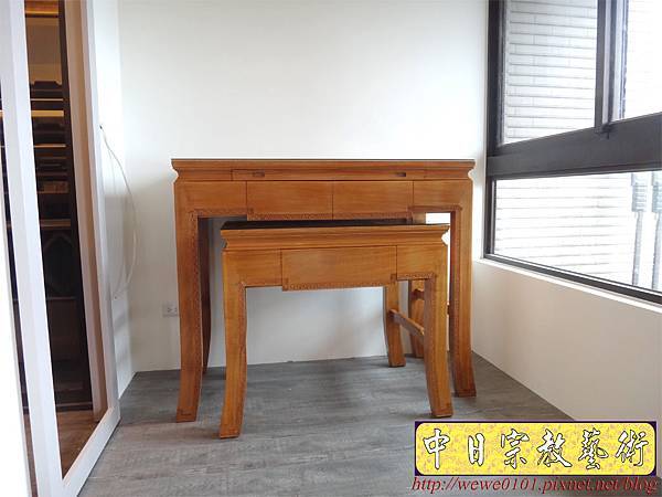 M12901.時尚感的神桌 4尺2柚木佛桌.JPG