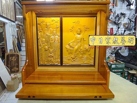 G3101.精緻神櫥佛櫥 半浮雕觀音木雕 福祿壽雕刻.JPG G3101.精緻神櫥佛櫥 半浮雕觀音木雕 福祿壽雕刻.JPG