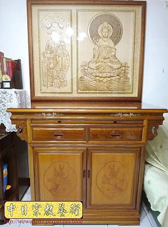 N25601.四尺二佛桌 櫃型神桌 美喬式神桌 3D木雕觀音聯公媽聯.JPG N25601.四尺二佛桌 櫃型神桌 美喬式神桌 3D木雕觀音聯公媽聯.JPG