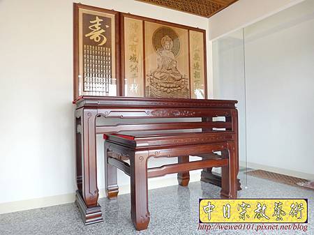 N29702.鹿港型佛桌 7尺神桌後貼設計 實木仿3D雷射雕刻木雕神明聯.JPG N29702.鹿港型佛桌 7尺神桌後貼設計 實木仿3D雷射雕刻木雕神明聯.JPG
