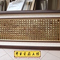 H14501.高級心經掛飾藝品 實木雕刻經文貼金箔字體.JPG