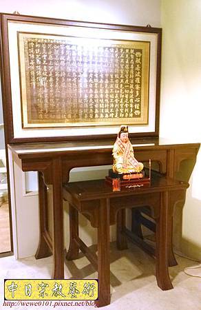 M30602.發字型神桌設計 5尺1佛桌樣示 雷射雕刻心經木雕聯 神桌神龕後貼設計.JPG M30602.發字型神桌設計 5尺1佛桌樣示 雷射雕刻心經木雕聯 神桌神龕後貼設計.JPG
