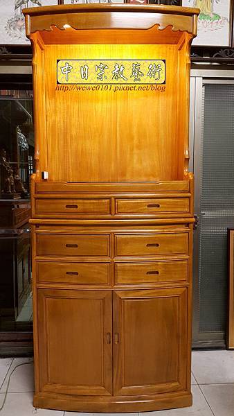 M18301.拜拜用公媽櫥 柚木神明櫥櫃 2尺9佛櫥佛龕製作.jpg M18301.拜拜用公媽櫥 柚木神明櫥櫃 2尺9佛櫥佛龕製作.jpg