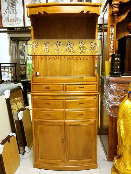 M18701.現代神明櫥 櫃型佛櫥佛龕 柚木公媽櫥櫃.jpg M18701.現代神明櫥 櫃型佛櫥佛龕 柚木公媽櫥櫃.jpg