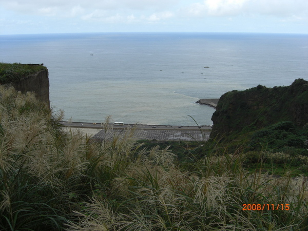 從十三行俯拍濱海公路