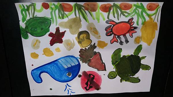 2019 國泰金控全國兒童繪畫比賽：波尼第一次參加繪畫比賽的作品.JPG