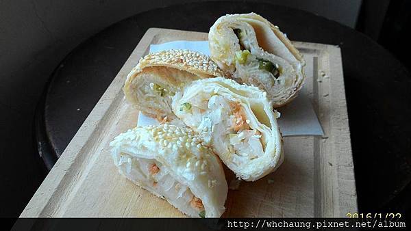 105.01.22蟹殼黃+蘿蔔絲酥餅 105.01.22蟹殼黃+蘿蔔絲酥餅