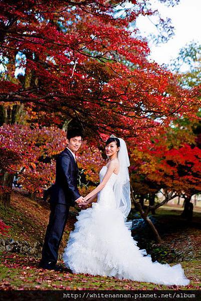 日本自助蜜月-京都奈良婚紗攝影-白紗篇
