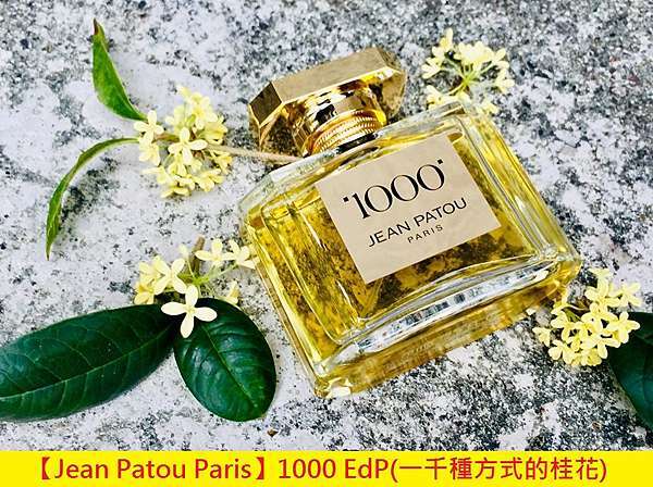 Jean Patou Paris】1000 EdP(桂花的1000種方式) @ 香水評論報台Chris Jean Patou Paris】1000 EdP(桂花的1000種方式) @ 香水評論報台Chris