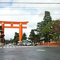 平安神宮大鳥居我愛祢