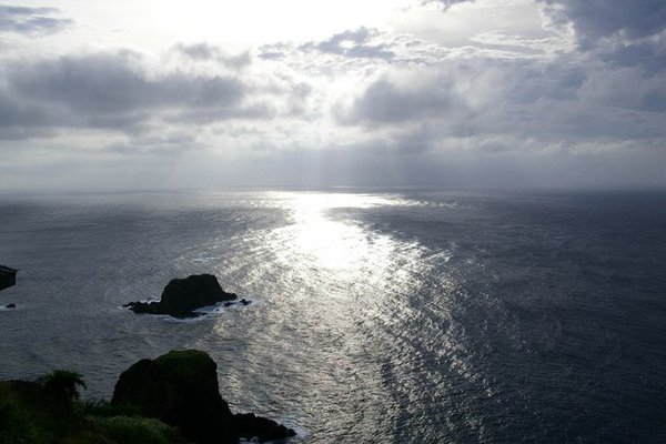 登上小長城 擁有遼闊的海景