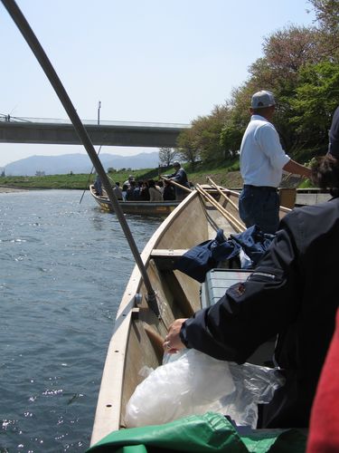 4-18京都嵐山保津川遊船