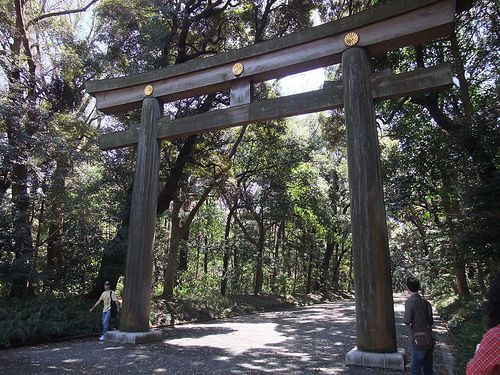 明治神宮鳥居