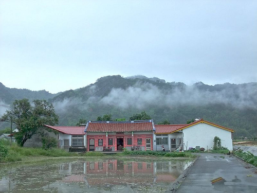 下過雨的美濃