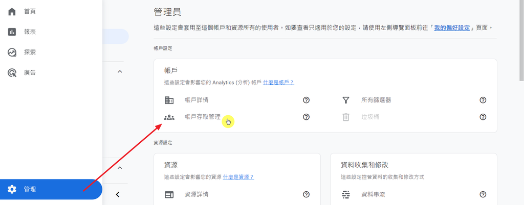 【教學】Google Analytics 4：示範帳戶