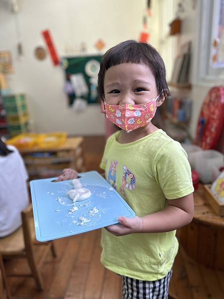 維尼熊班課程活動分享---桂花香 湯圓甜 中秋月兒園