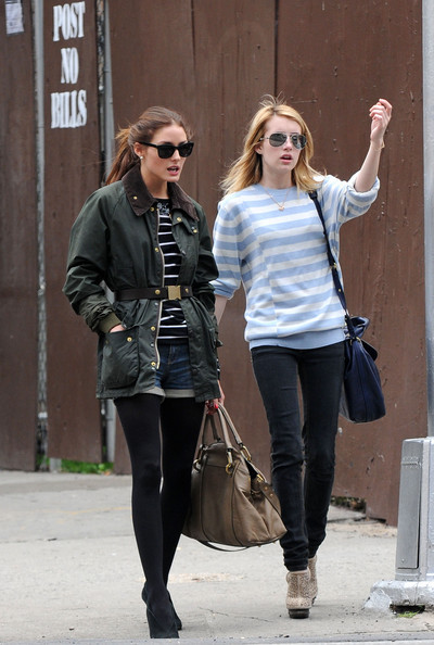 olivia palermo barbour jacket