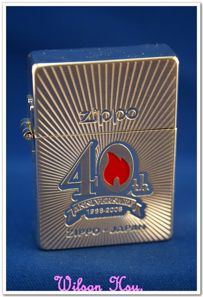 ZIPPO 日本上陸40周年紀念機