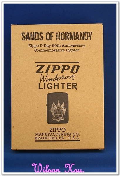  ZIPPO SANDS OF NORMANDY 諾曼第D-Day 60週年紀念限量收藏版 　 