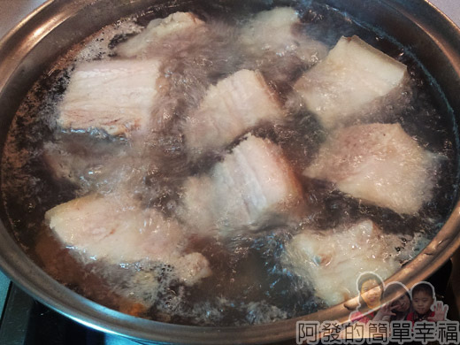 DIY東坡肉04-清水煮三層肉