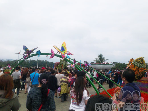 2014台中國際花毯節08-蝴蝶廊道