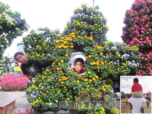 2014台中國際花毯節11-你是我的花朵