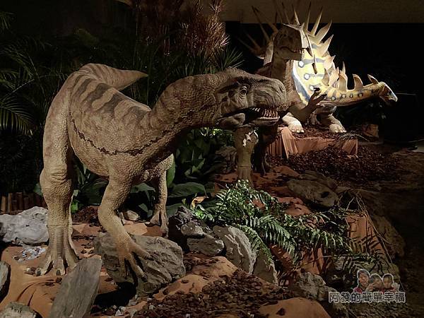 白堊紀恐龍展24-白堊紀區-氣龍