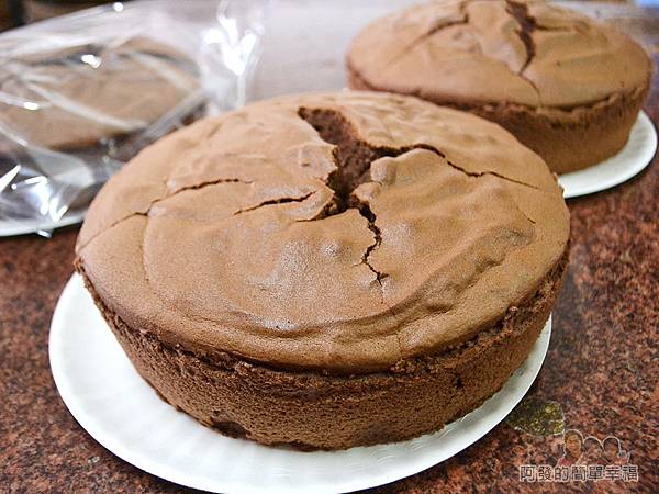 海山餅店16-傳統布丁蛋糕(巧克力)