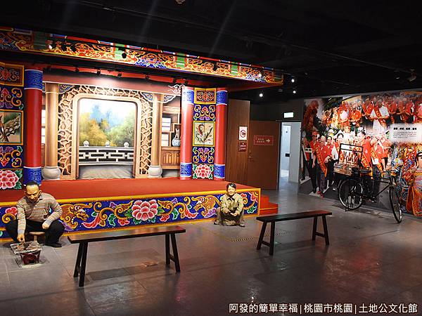 土地公文化館22-3樓常設展-土地公節日慶典-廟前的歌仔戲台.JPG