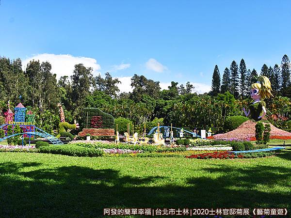 士林官邸菊展藝菊童遊22-夢幻城堡-側寫.JPG