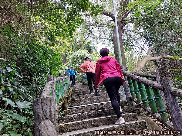 劍潭山親山步道04-前段階梯比較陡峭.jpg