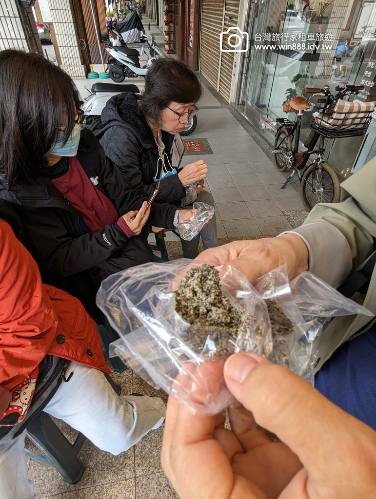 2023 1114 台灣繼續遊，大甲芋泥球，蚵仔煎，手工麻糬