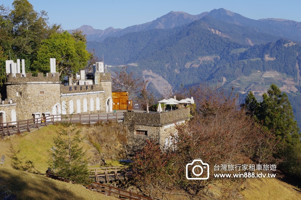 秋枫，棉羊，叠叠山峦，清境農場。
