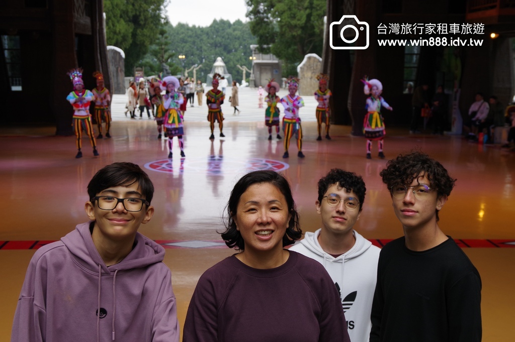 2024  0122 歡迎來自中南美洲貴賓，日月潭，九族遊樂