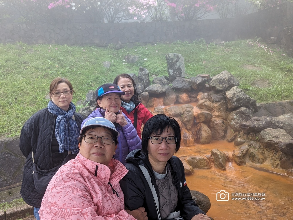 2024 0217 陽明山一日遊，花鐘，竹子湖，小油坑，冷水