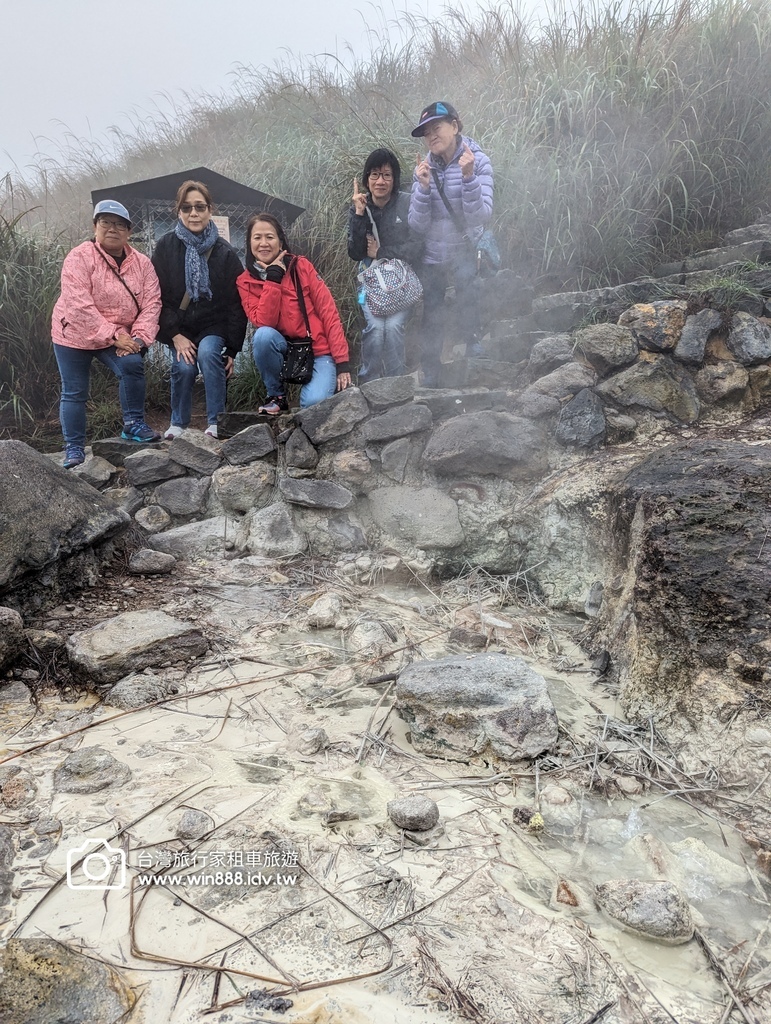 2024 0217 陽明山一日遊，花鐘，竹子湖，小油坑，冷水