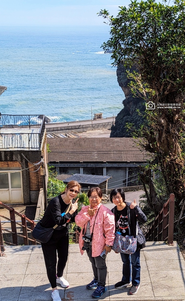 2024 0229 台北到宜蘭，走過懷舊小漁村，望著海享受鮮